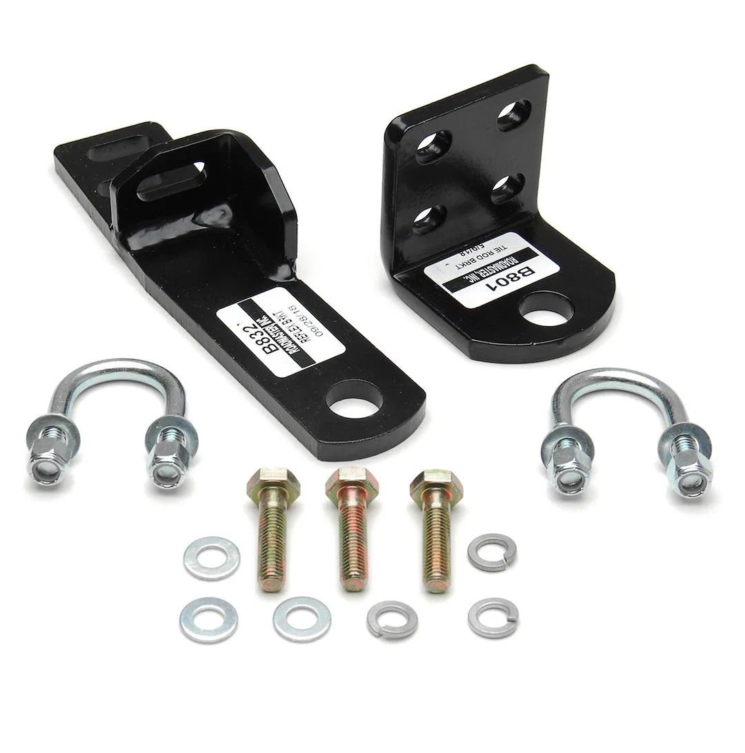 RBK24 – ROADMASTER Steering Stabilizer Bracket, Single With One Chassis Bracket/ One Tie Rod Bracket/ Four 10 Millime...